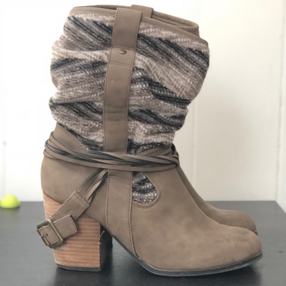 adidas fur booties